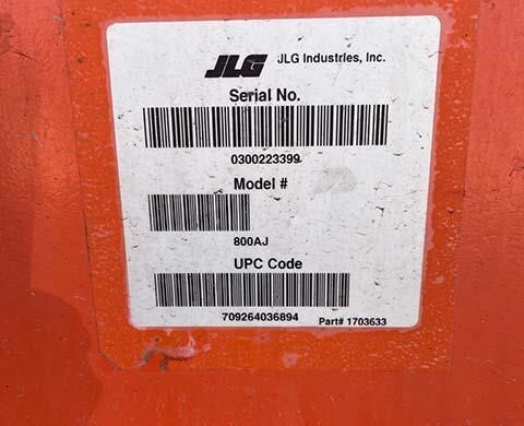 2017 JLG 800AJ-19