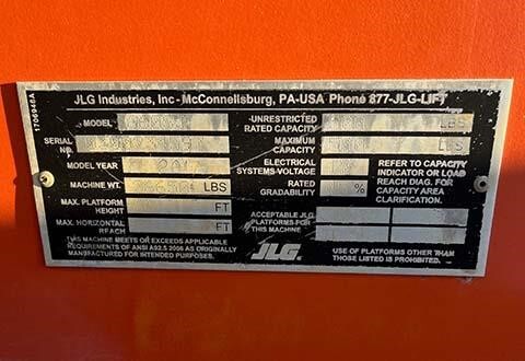 2017 JLG 660SJ Picture 16 2017 JLG 660SJ-16
