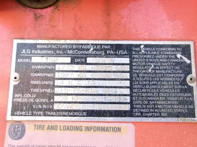 2018 JLG T350 Picture 24 2018 JLG T350-24