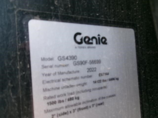 2022 Genie GS-4390 RT Picture 18 2022 Genie GS-4390 RT-18