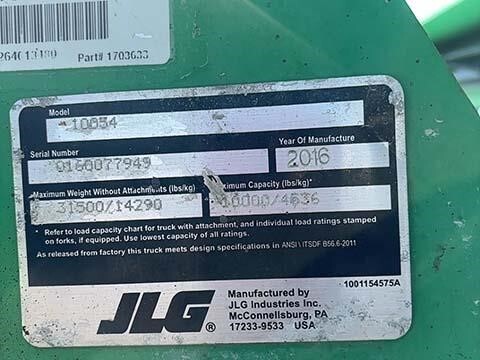 2016 SkyTrak 10054 Picture 37 2016 SkyTrak 10054-37