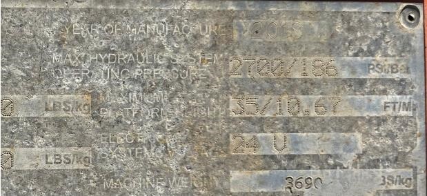 2018 JLG T350 Picture 12 2018 JLG T350-12