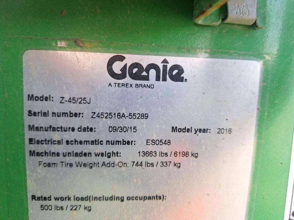 2016 Genie Z-45/25J IC-17