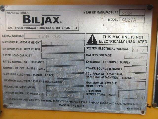 2019 Haulotte 4527A Picture 19 2019 Haulotte 4527A-19