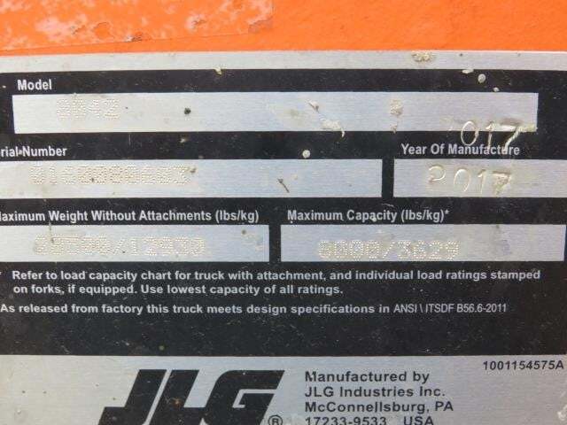 2017 SkyTrak 8042 Picture 23 2017 SkyTrak 8042-23