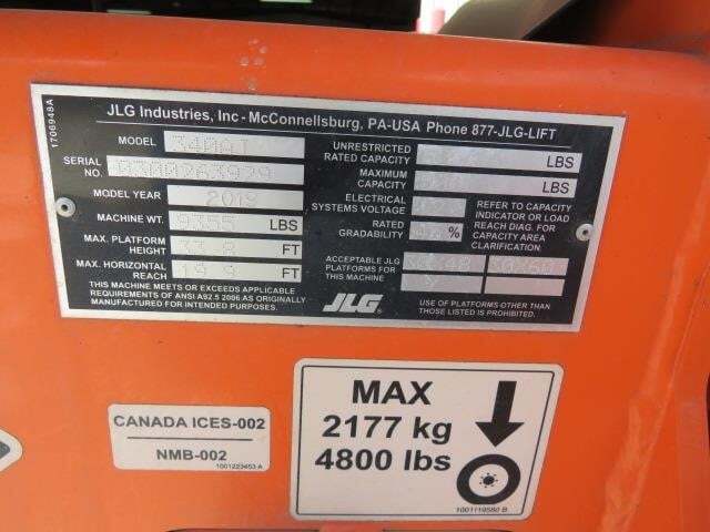 2019 JLG 340AJ-18