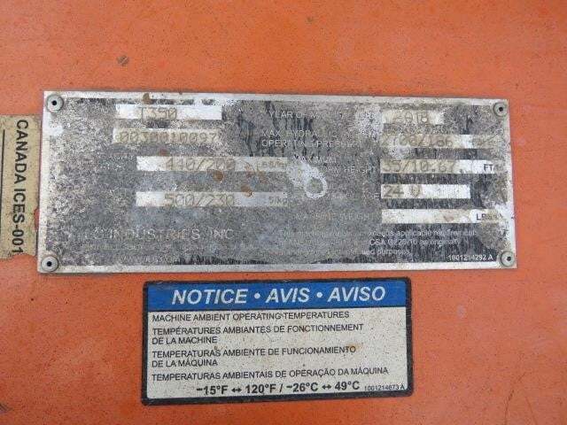 2018 JLG T350 Picture 24 2018 JLG T350-24