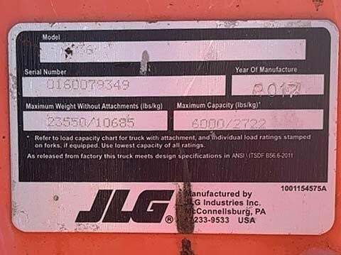 2017 SkyTrak 6036 Picture 29 2017 SkyTrak 6036-29