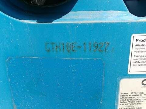 2017 Genie GTH-1056 Picture 22 2017 Genie GTH-1056-22