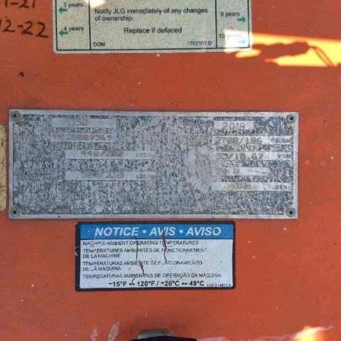 2018 JLG T350 Picture 16 2018 JLG T350-16