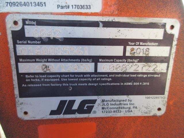 2018 SkyTrak 6042-21