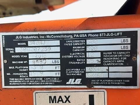 2015 JLG 340AJ-34