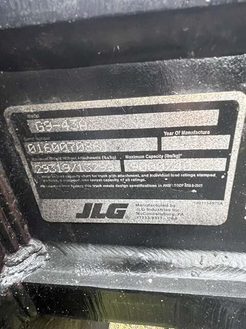 2015 JLG G9-43A-15