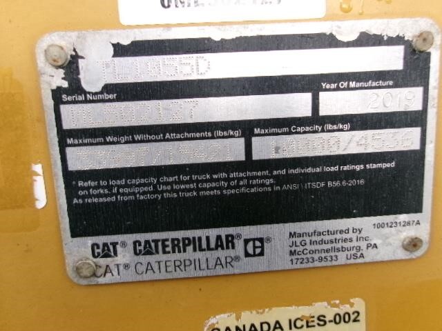 2019 CAT TL1055D-25