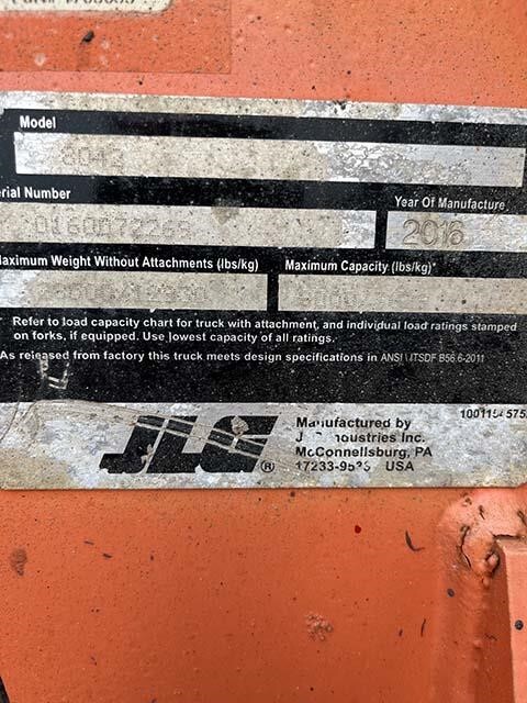 2016 SkyTrak 8042-17