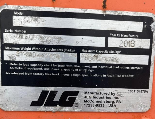 2016 SkyTrak 6042-19