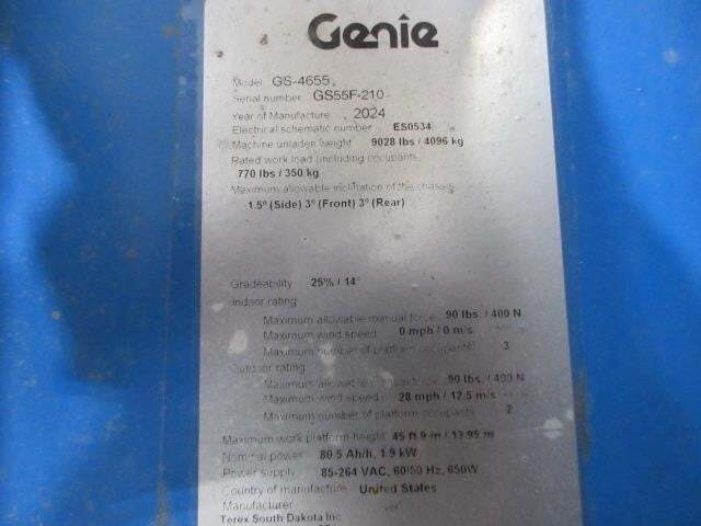 2025 Genie GS-4655-30