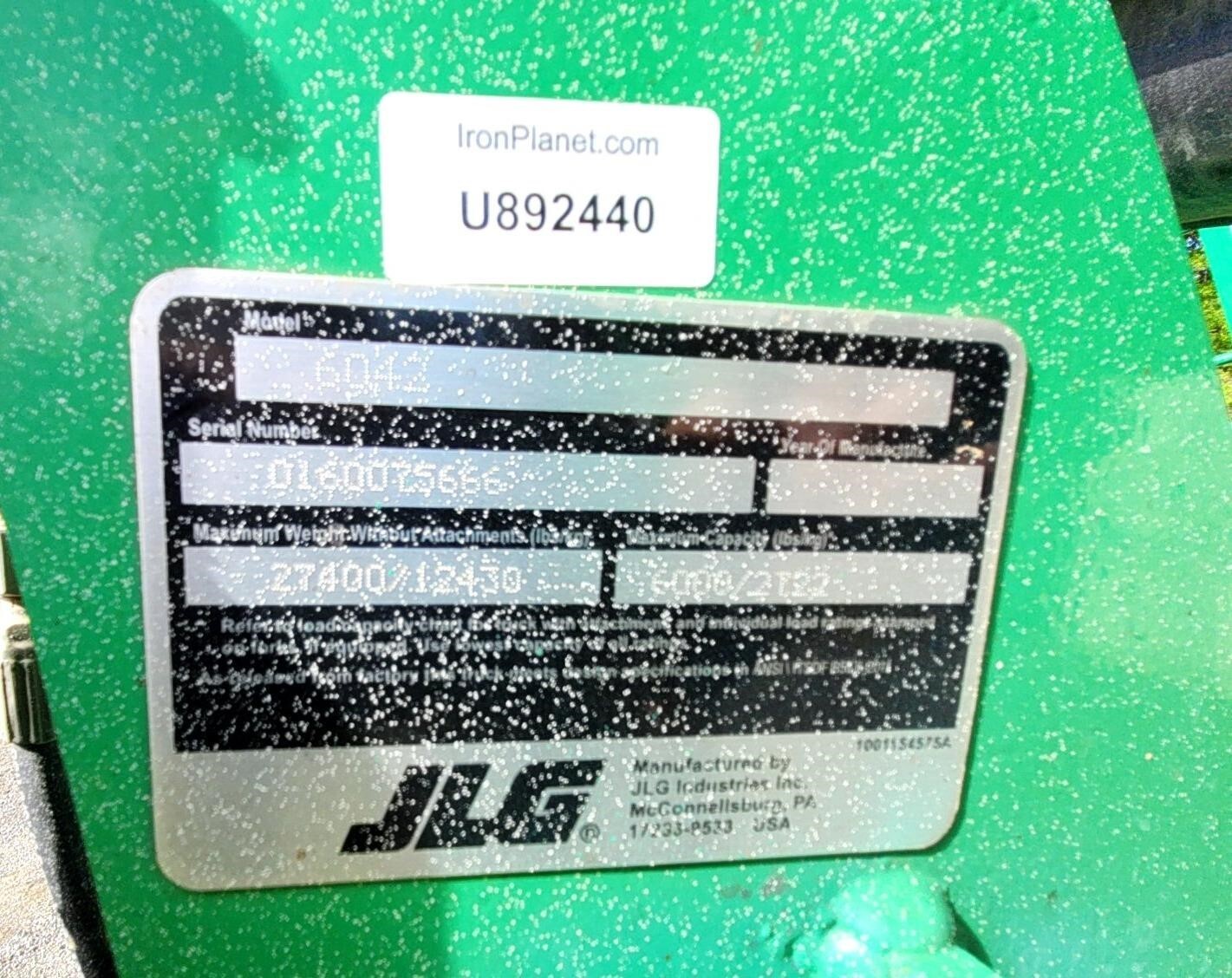 2016 SkyTrak 6042-32