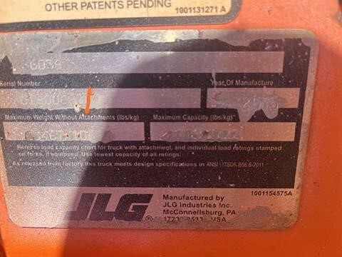 2015 SkyTrak 6036-18