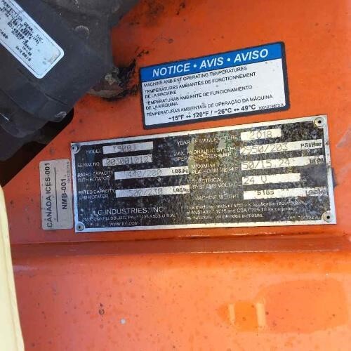 2018 JLG T500J-16