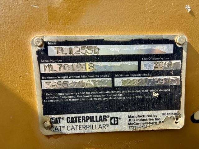 2019 CAT TL1255D-19