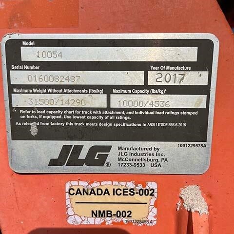 2017 SkyTrak 10054-15