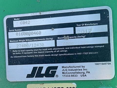 2017 SkyTrak 6042-33