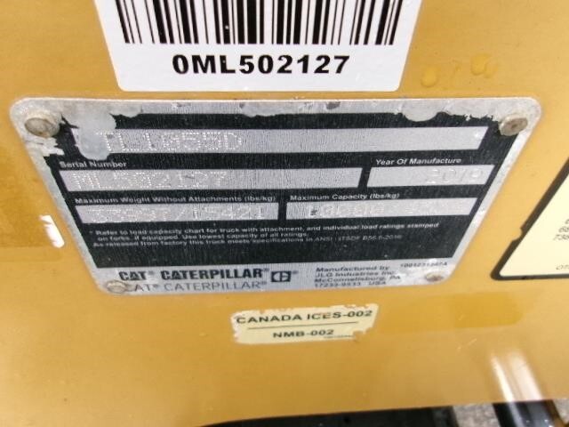 2019 CAT TL1055D-26