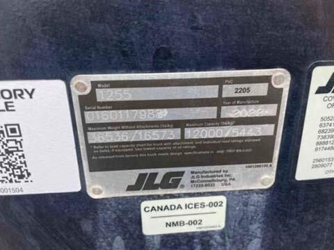2022 JLG 1255-25