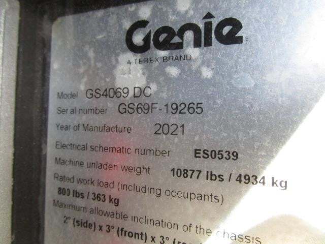 2021 Genie GS-4069 DC-14