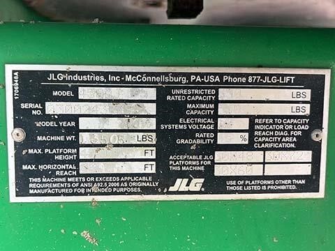 2018 JLG 450AJ-37