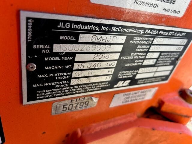 2018 JLG E300AJP-6