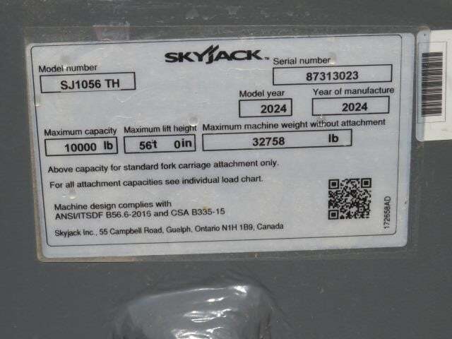 2025 Skyjack SJ1056 TH-26
