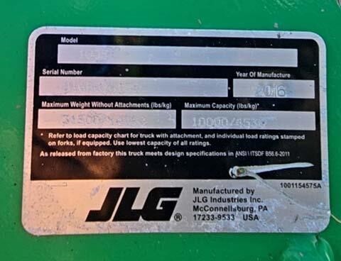 2016 SkyTrak 10054-28