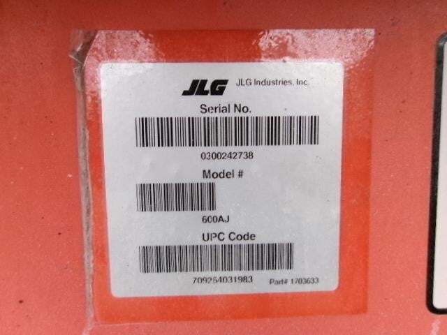 2018 JLG 600AJ-20