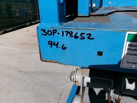 2018 Genie GS-1930-14