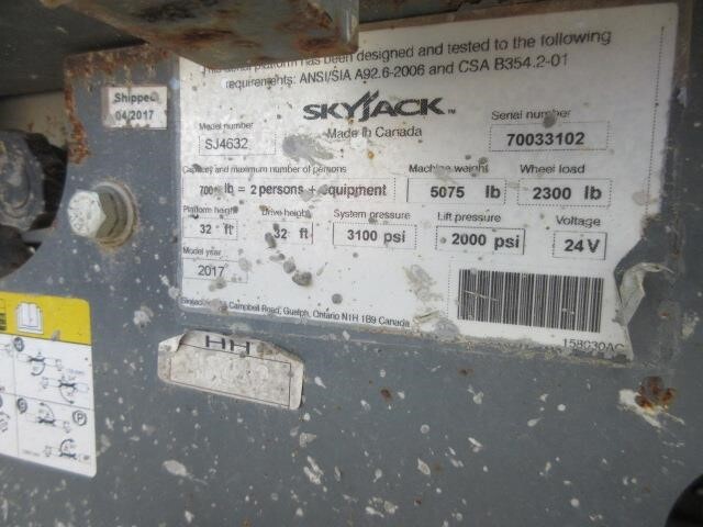 2017 Skyjack SJ4632-14