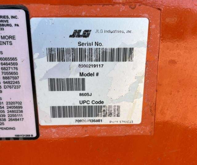 2016 JLG 860SJ-22