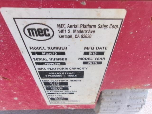 2019 MEC Micro 19-15