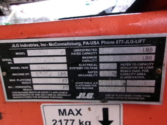 2015 JLG 340AJ-24
