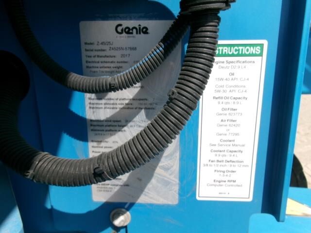 2017 Genie Z-45/25J RT-11