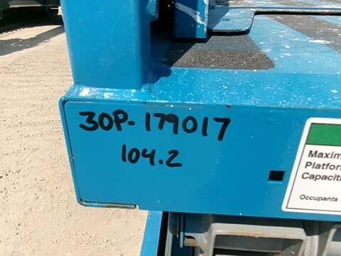 2018 Genie GS-1930-13