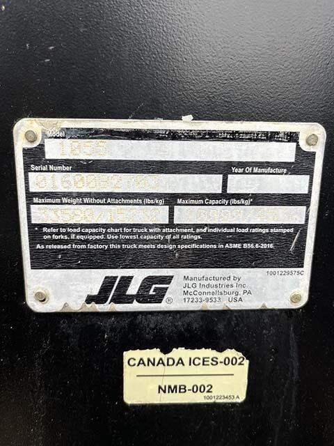 2017 JLG 1055-18