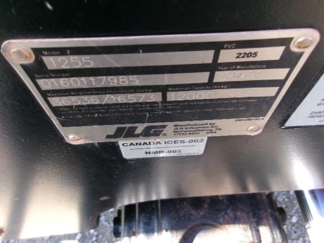 2022 JLG 1255-25