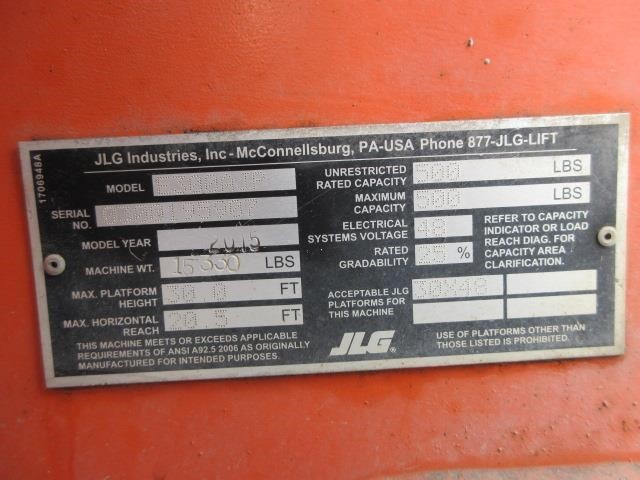 2015 JLG E300AJP-19