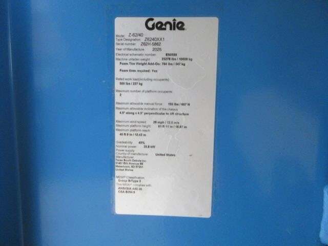 2025 Genie Z-62/40-25