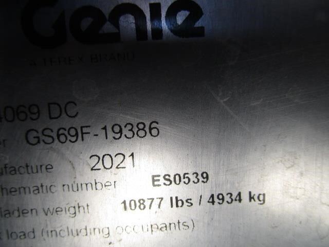 2021 Genie GS-4069 DC-15
