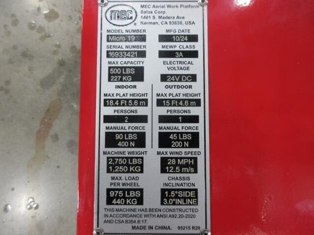 2025 MEC Micro 19-21