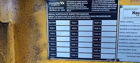 2022 Haulotte 5533A-7