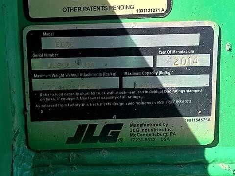 2014 SkyTrak 6036-31